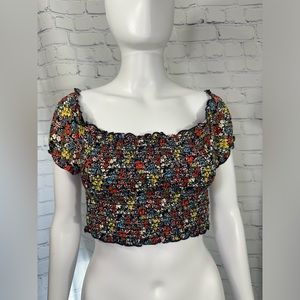 Caution to the wind crop top